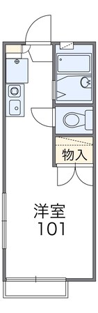 レオパレス橋本の物件間取画像